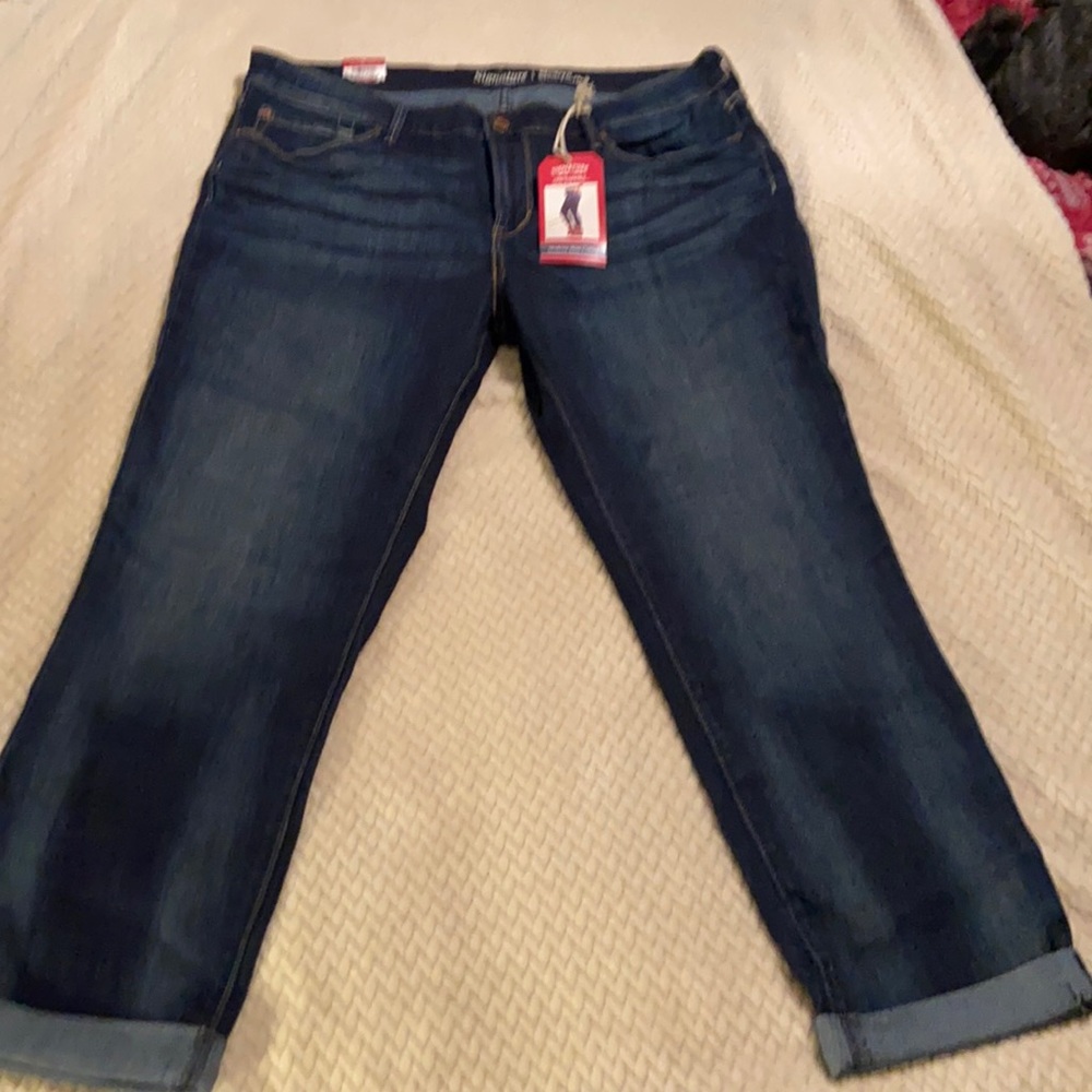 Levi cuffed jeans